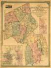 Bristol County Massachusetts - Walling 1852 Art Print