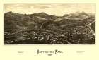 Huntington Massachusetts - Burleigh 1886 Art Print