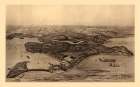 Winthrop Massachusetts - Poole 1894 Vintage Print