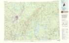 Bangor Maine Quad - USGS 1994 Art Print