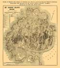 Mount Desert Island Maine - Eastern Railroad Co 1890 Art Print