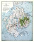 Mount Desert Island Maine - Bates 1917 Art Print