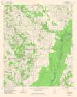 Vaughan Mississippi Quad - USGS 1964 Art Print