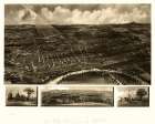 Concord New Hampshire - Poole 1899 Vintage Print