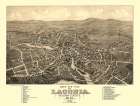 Laconia New Hampshire - Poole 1883 Vintage Print