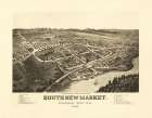 South Newmarket New Hampshire - Norris 1884 Art Print