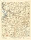 Bordentown New Jersey Pennsylvania Quad Art Print