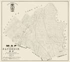 Paterson New Jersey - Crowell 1871 Vintage Print