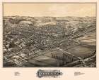 Ilion New York - Rowley 1881 Vintage Print