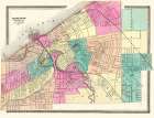 Cleveland Ohio - City Engineer 1872 Art Print