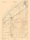 Mentor Ohio Quad - USGS 1907 Art Print
