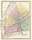 Toledo Ohio Landowner - Marston 1872 Art Print