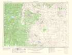 Crescent Oregon Quad - USGS 1966 Art Print