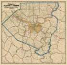 Alleghany County Pennsylvania - Krebs 1890 Art Print