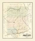 Forest County Pennsylvania - Barnes 1858 Art Print