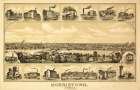 Norristown Pennsylvania -1881 Art Print