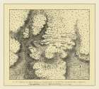 Camden South Carolina - Des Barres 1780 Vintage Print