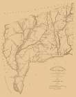 Marion County South Carolina - Harlee 1825 Art Print