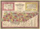 Tennessee - Thomas 1850 Art Print