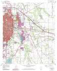 East Abilene Texas Quad - USGS 1957 Art Print