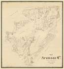 Aransas County Texas - Schutze 1896 Vintage Print