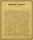 Briscoe County Texas - Blau 1885 Vintage Print