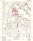 Burkburnett Texas Quad - USGS 1972 Art Print