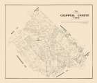 Caldwell County Texas - Walsh 1879 Vintage Print