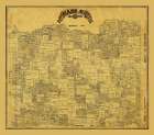 Cass County Texas - 1884 Art Print by Unknown