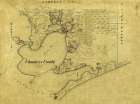 Chambers County Texas - Bieberstein 1862 Vintage Print