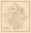 Colorado County Texas - Walsh 1880 Vintage Print