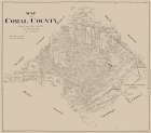 Comal County Texas - Pressler 1897 Art Print