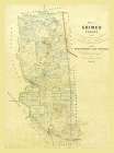 Grimes County Texas - 1858 Art Print by Unknown