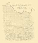 Hardeman County Texas - 1880 Art Print by Unknown