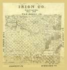 Irion County Texas - 1889 Art Print by Unknown