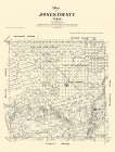 Jones County Texas - Walsh 1879 Vintage Print