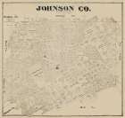 Johnson County Texas -1887 Art Print by Unknown