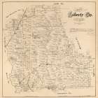 Liberty County Texas - Walsh 1879 Art Print