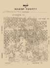 Mason County Texas - Walsh 1879 Art Print