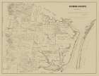 Nueces County Texas - Walsh 1879 Art Print
