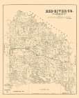 Red River County - Walsh 1879 Vintage Print