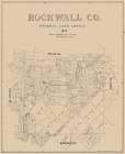 Rockwall County Texas -1874 Art Print by Unknown