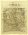 Runnels County Texas -1887 Art Print by Unknown
