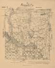Runnels County Texas - Walsh 1879 Art Print