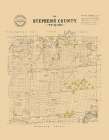 Stephens County Texas - Strickland 1870 Art Print