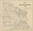 Van Zandt County Texas - Walsh 1884 Art Print