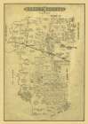 Waller County Texas - Blau 1880 Art Print