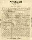 Wheeler County Texas -1887 Art Print by Unknown