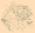 Wilson County Texas - Walsh 1879 Art Print