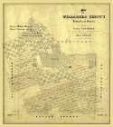 Wilbarger County Texas - Rosenberg 1859 Vintage Print